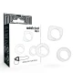 Set inele C, transparent