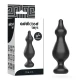 Plug Anal Addicted Toys, 13.6 Cm, Negru
