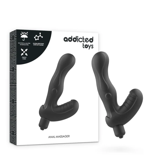 VIBRATOR SILICON PROSTATĂ P-SPOT, Roz