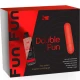 Kit Dublu de Distracție cu Glonț Vibrant și Gel de Masaj cu Căpșuni