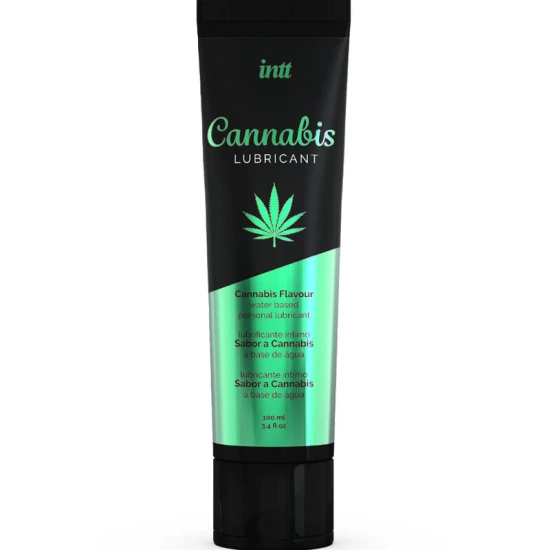 INTT - Lubrifiant intim pe bază de apă cu aromă de cannabis