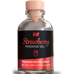 INTT - Gel de masaj, aromă căpșuni