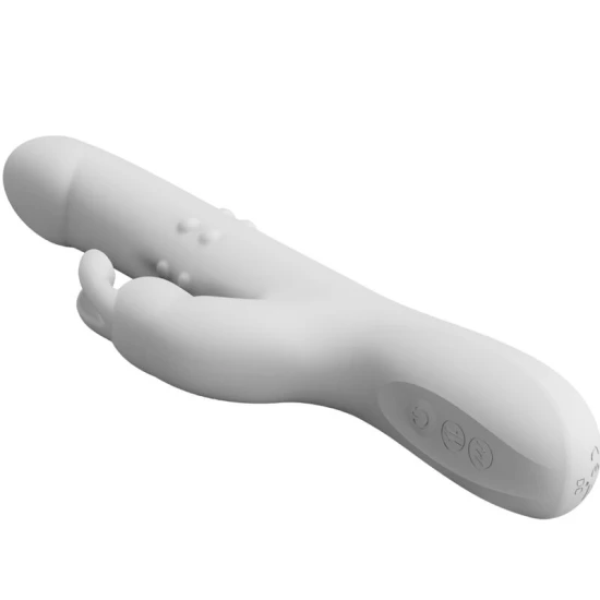 Vibrator Tip Iepure, Argintiu