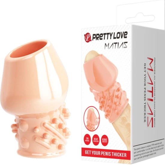 Plug Anal Matias, Penis Thicker, Bej