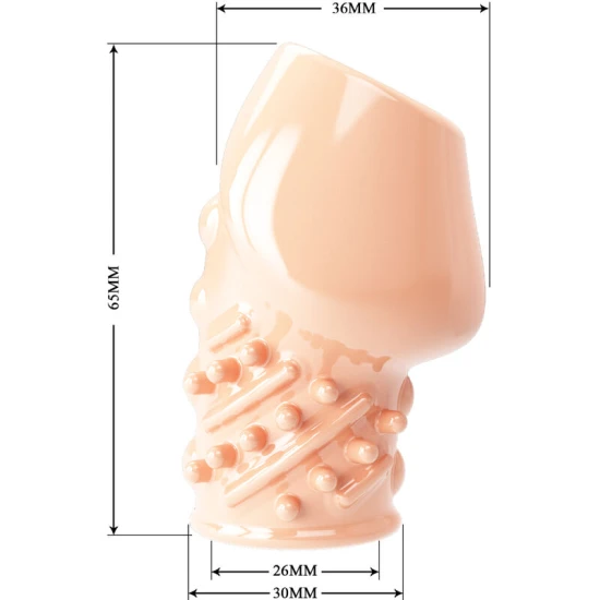 Plug Anal Matias, Penis Thicker, Bej