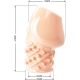 Plug Anal Matias, Penis Thicker, Bej