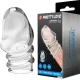 JEREMY - Penis cu îngroșător transparent, Culoare 0702 Crystal