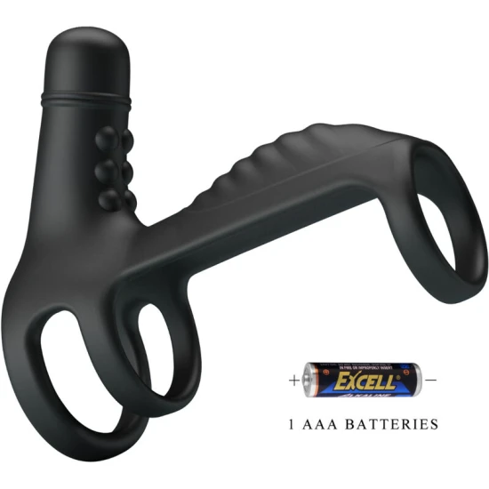Manșon Penis Elastic - Extensie Vibrantă, Crem, Mărime Unică.