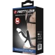 Manșon Penis Elastic - Extensie Vibrantă, Crem, Mărime Unică.