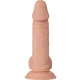 DILDO FLEXIBIL REALIST ZEBULON - BEAUTIFUL ENCOUNTER, 19,4 CM, culoare naturală