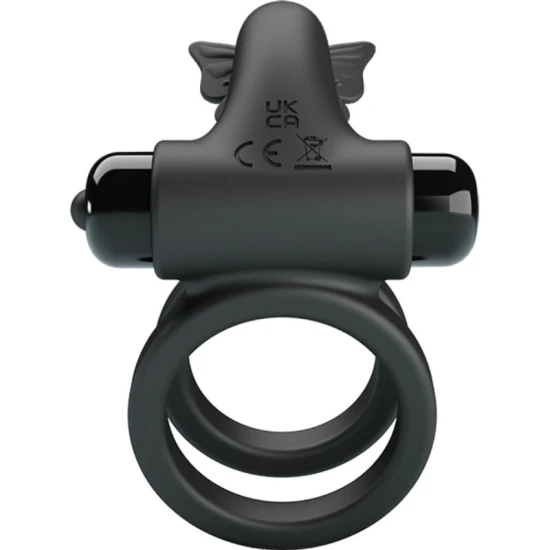 Inel vibrator dublu, Negru