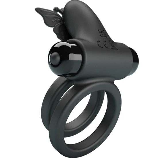 Inel vibrator dublu, Negru