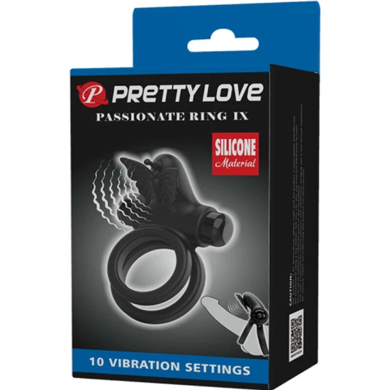 Inel vibrator dublu, Negru