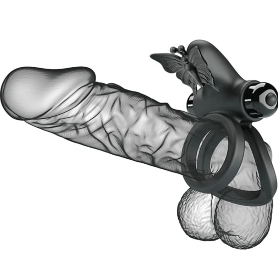 Inel vibrator dublu, Negru