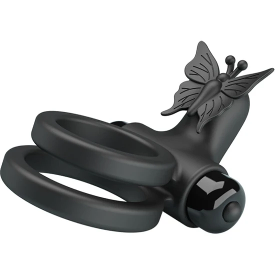 Inel vibrator dublu, Negru