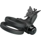 Inel vibrator dublu, Negru