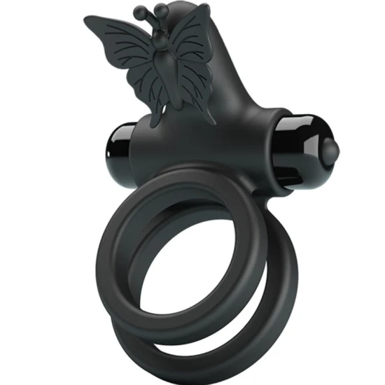 Inel vibrator dublu, Negru