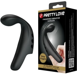 Vibrator tip degetar, Negru