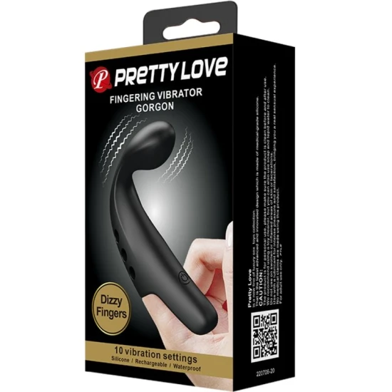 Vibrator tip degetar, Negru