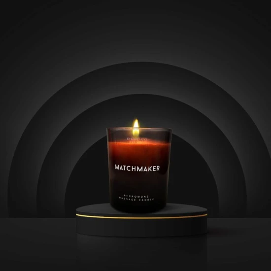 Lumânare de Masaj Negru Diamond pentru Atracție 150 ml
