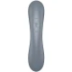 Stimulator Air Pulse, vibrator G-spot și lay-on, silicon, gri