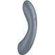 Stimulator Air Pulse, vibrator G-spot și lay-on, silicon, gri