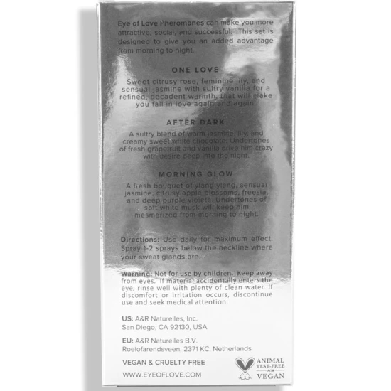 Set Parfum Tip EDP, 10 ml, Morning Glow, One Love, After Dark