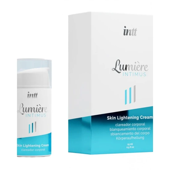 INTT - Crema de corp pentru albire, Luminare, Hidratare, 15 ml