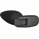 Jucărie tip dop anal din silicon, Negru