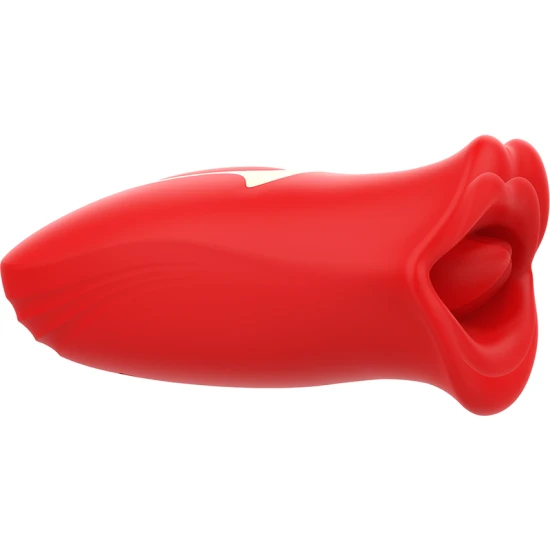 Stimulator clitoridian vibratoare și mușcător din silicon, negru