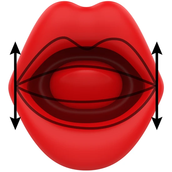 Stimulator clitoridian vibratoare și mușcător din silicon, negru
