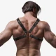 Ham Submisiv, Cross Chest, Negru