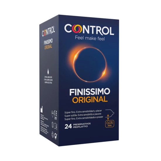 CONTROL - Prezervative Finissimo, 24 bucăți