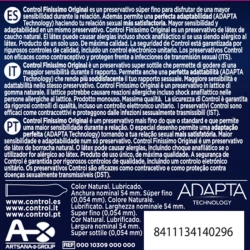 Control - Prezervative Finissimo, 3 bucăți