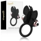 Inel Vibrator Coquette Chic Desire - Fluture, Negru/Auriu