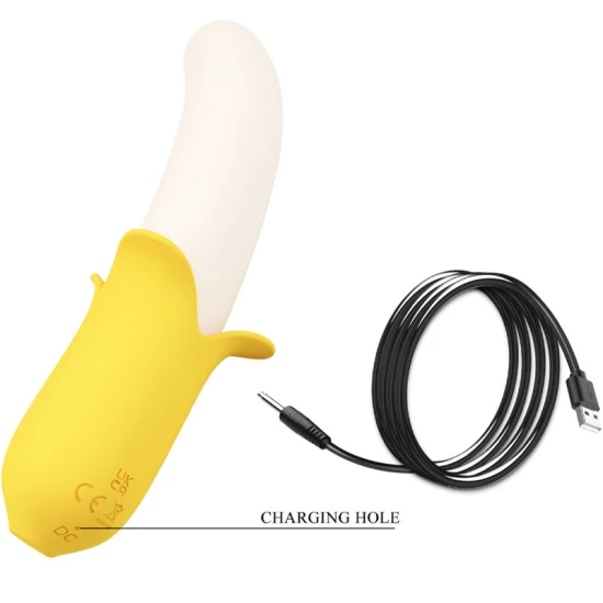 Vibrator tip model Banana Geek Super Power, Negru