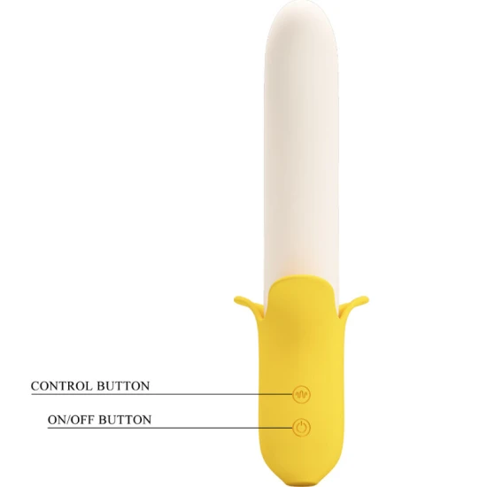 Vibrator tip model Banana Geek Super Power, Negru