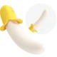 Vibrator tip model Banana Geek Super Power, Negru