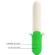 Jucărie tip vibrator, Banana Knight, Super Power, 7 moduri vibrații, Verde deschis