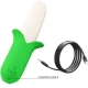Jucărie tip vibrator, Banana Knight, Super Power, 7 moduri vibrații, Verde deschis