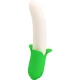 Jucărie tip vibrator, Banana Knight, Super Power, 7 moduri vibrații, Verde deschis