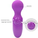 Mini vibrator personal din silicon, mov