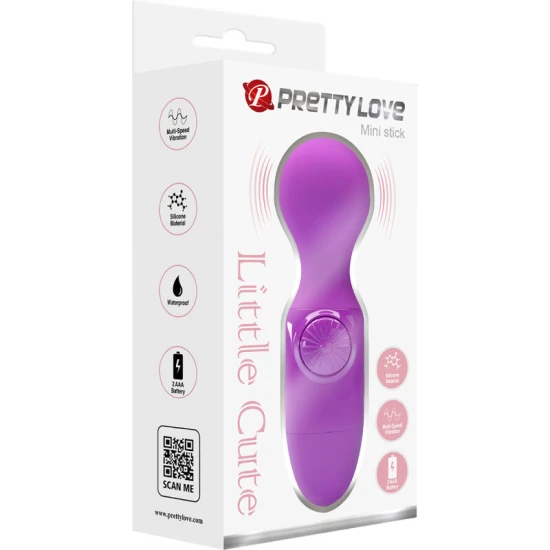 Mini vibrator personal din silicon, mov
