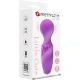 Mini vibrator personal din silicon, mov