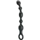 Vibrator anal cu bile, 10 moduri, silicon, Negru