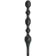 Vibrator anal cu bile, 10 moduri, silicon, Negru