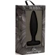 Vibrator tip plug anal, Negru