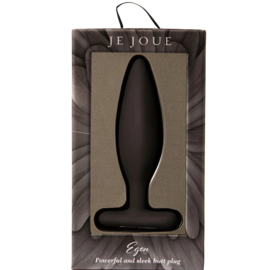 Vibrator tip plug anal, Negru