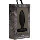 Vibrator plug anal, Onyx, Negru