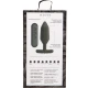 Vibrator plug anal, Onyx, Negru
